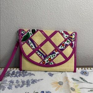 Vera Bradley Patterned Wristlet